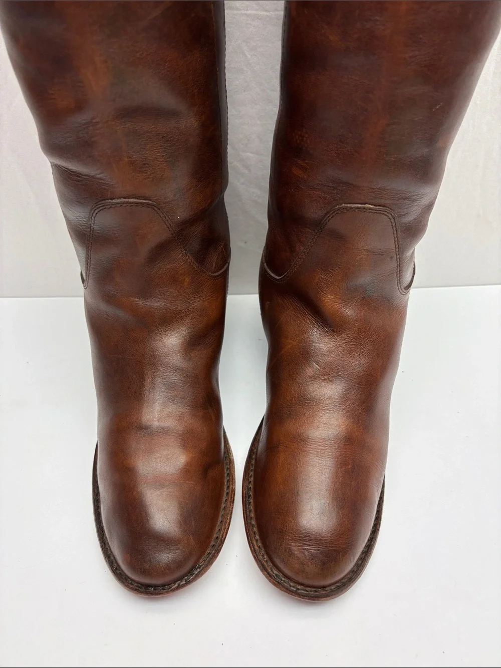Frye Classic Tall Leather Riding Boots, SZ 8 B